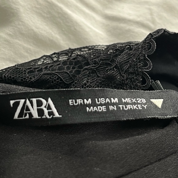 ZARA satin bow cami top - Picture 2 of 4